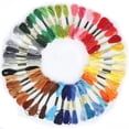 thumbnail image 4 of SNNROO 8 Pcs Écheveaux de Fil 7.5m pour Broderie, Coton, Bricolage, Couture, 4 of 8