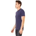 thumbnail image 4 of BELLA+CANVAS T-Shirt Jersey Unisexe à Manches Courtes, m, Marine, 4 of 6