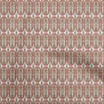 thumbnail image 1 of oneOone Silk Tabby Tawny Brown Fabric Geometric Craft Projects Decor Fabric Printed By The Yard 42 Inch Wide, 1 of 5
