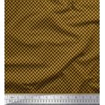 thumbnail image 1 of Soimoi Modal Satin Fabric Herringbone Small Printed Craft Fabric by The Yard 42 Inch Wide, 1 of 3