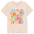 thumbnail image 3 of MEZZALL T-Shirt Décontracté à Lettres pour Filles, Col Rond, Manches Courtes, Coloré, 1-2 Ans, 3 of 3