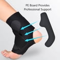 thumbnail image 2 of Ankle Support Ankle Wrap Ankle Pad Ankle Protection Ankle Support Brace For Men And Women Ankle Support Brace, Adjustable Ankle Brace Breathable Nylon Material Super Elastic Sleeve, 2 of 8
