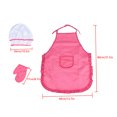 thumbnail image 3 of Kids Cooking And Baking Set - 11pcs Kitchen Costume Role Play Kits, Apron, Hat, 3 of 9