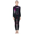 thumbnail image 1 of Combinaison Isothermique en Néoprène 3 mm pour Femmes, Surf, Plongée, Combinaison Intégrale, Snorkeling, Triathlon L, 1 of 10
