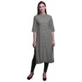 thumbnail image 1 of Bimba Kurta Longue Droite pour Femmes Coupe Régulière Tunique Kurti Décontractée Très Grande, 1 of 6