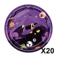 thumbnail image 1 of EGNMCR Halloween Decorations, Halloween Ornaments, Halloween Gifts Halloween Party Tableware Set Disposable Scary Party Tablecloth Halloween Theme Party disposable tableware, 1 of 3