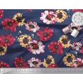 thumbnail image 3 of Soimoi Viscose Chiffon Fabric Flower Artistic Printed Fabric 1 Yard 42 Inch Wide, 3 of 3