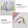 thumbnail image 4 of Mobile Phone Lanyard Adjustable Reusable Safety Rope Neck Hanging Rope with Hook Microfiber Safety Straps Accessory Picnic Running Type 9, 4 of 7