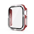 thumbnail image 1 of Apple Watch Case with Tempered Glass Screen Protector for Apple Watch 44mm Series 6/5/4/SE, Bling Crystal Diamond Rhinestone Ultra-Thin Bumper Full Cover Protective Case for Women Girls iWatch, 1 of 6