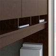 thumbnail image 4 of Pemberly Row U Shaped Desk w/ Hutch & Storage in Mocha Cherry -Engineered Wood, 4 of 6