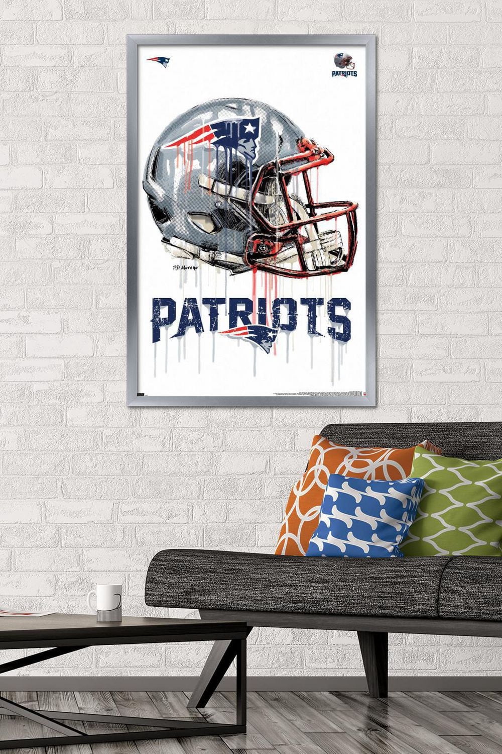 NFL Patriots de la Nouvelle-Angleterre - Casque anti-goutte 20