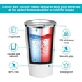 thumbnail image 3 of Tasse de Voyage en Acier Inoxydable à Isolation sous Vide - 510 ml, Blanche / Tasse à Café à Double Paroi avec Couvercle Étanche - Réutilisable pour Café Chaud Froid / Tasse Thermique avec Couvercle Protecteur Antidérapant, 3 of 5