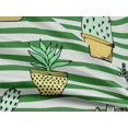 thumbnail image 5 of oneOone Cotton Poplin Fabric Leaves & Floral Block Decor Fabric Printed BTY 42 Inch Wide, 5 of 5