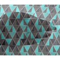 thumbnail image 5 of oneOone Viscose Chiffon Fabric Triangle Geometric Printed Fabric 1 Yard 42 Inch Wide, 5 of 5