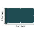 thumbnail image 3 of SNNROO Polyester Fiber Outdoor Panel Privacy Screens, 3 of 3
