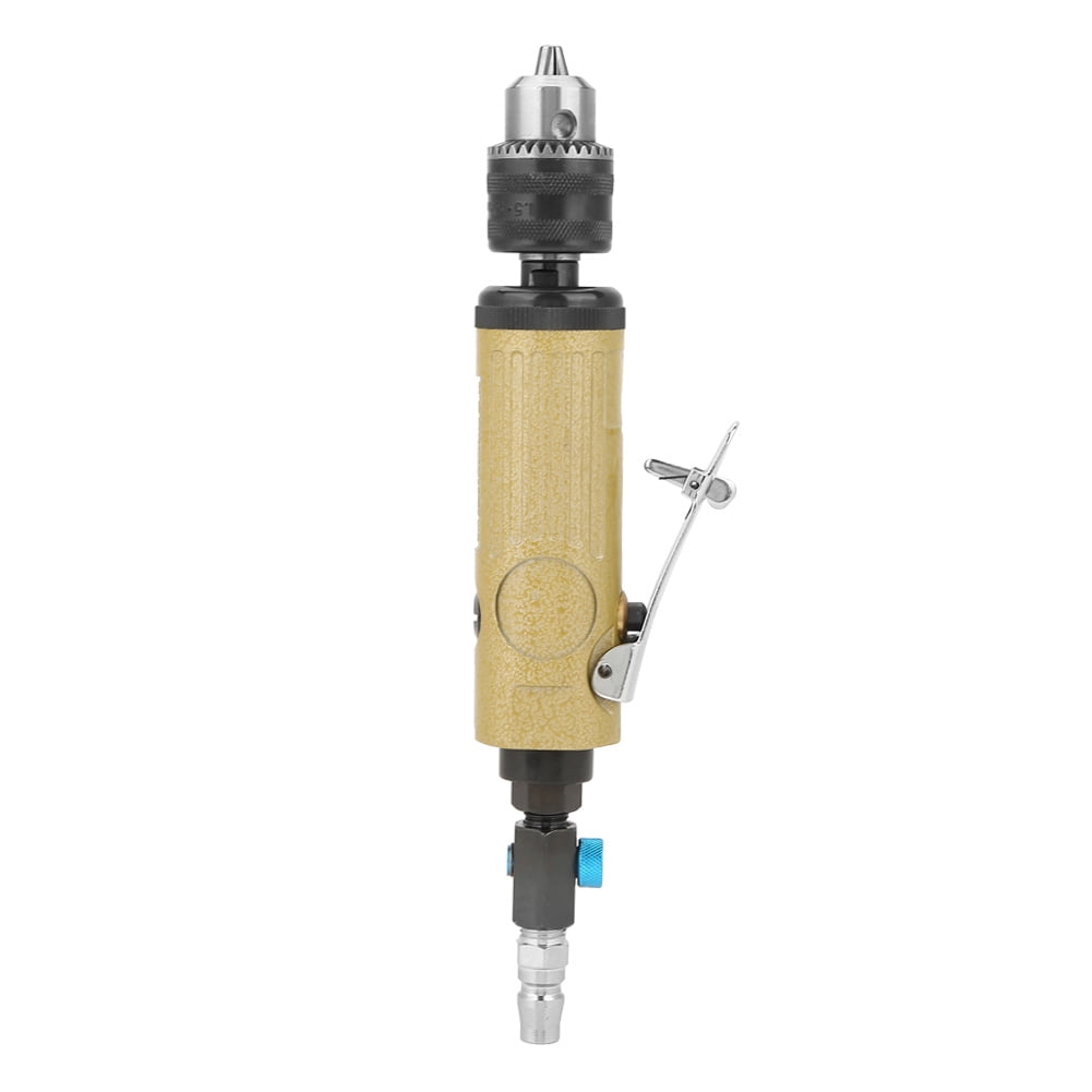 Ccdes Air Drill Tool,3/8 High Speed Straight Air Power Drill Pneumatic Drilling Tool 22000rpm, 3/8 Pneumatic Drill