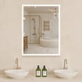 thumbnail image 1 of VEVOR Lighted Medicine Cabinet with Magnifying Mirror 24x32" Recessed Wall Mount, 1 of 9