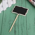 thumbnail image 2 of MesaSe 20 Pcs Mini Tableau Noir en Bois Tableau Vertical pour Enfants Étiquette de Prix, 2 of 6