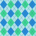 thumbnail image 1 of Ahgly Company Machine Washable Indoor Square Transitional Blue Area Rugs, 4' Square, 1 of 7