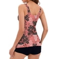 thumbnail image 4 of Maillots de Bain Deux Pièces pour Femmes, Contrôle du Ventre, Tankini, Tenue de Plage, Robe de Bain, 4 of 9