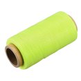 thumbnail image 3 of Unique Bargains 186 Yards 210D/1mm Leather Sewing Thread Polyester Waxed Cord, Lime, 3 of 5