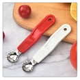 thumbnail image 3 of Maoww 4Pcs Stainless Steel Tomato Nucleation Tool Strawberry Removal Kitchen Nucleation Tool Long Life Making Kitchen Tool white, 3 of 5