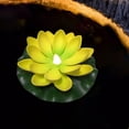 thumbnail image 4 of EGNMCR Water Sensing Lotuse Pool Lamp Floating Lotuse Pool Lamp Water Sensing Floating Pool Lamp LED Floating Solar Pool Lamp Diwali Festival Blessing River Lantern Solar light, 4 of 6