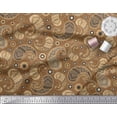 thumbnail image 2 of Soimoi polyester Crepe Fabric Floral & Paisley Print Fabric by the Yard 42 Inch Wide, 2 of 5