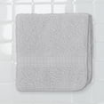 thumbnail image 4 of Mainstays Basic Washcloth, Soft & Durable, 100% Cotton, Grey, 4 of 7