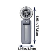 5-in-1 Portable Handheld Fan with Mist Spray,Ice Compress Foldable Mini Air Conditioner