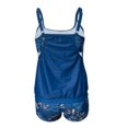 thumbnail image 4 of Japceit Bikinis for Womens Printing Two Piece Big Yards Conservative Swimsuit Beachwear Set, 4 of 7