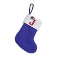 thumbnail image 2 of Tyidzon Knitted Hosiery Wool Hosiery Embroidered Letter Children's Candy Gift Bag Stocking Gift Bag, 2 of 5