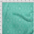 thumbnail image 4 of oneOone Georgette Viscose Sea Green Fabric Moire Craft Projects Decor Fabric Printed By The Yard 42 Inch Wide, 4 of 4
