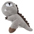 thumbnail image 1 of Grey Dinosaur Stuffed Animal Plush Toy, Soft And Cuddly Companion For Kids, Perfect For Decor And Snuggling, 1 of 5