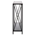 thumbnail image 3 of MesaSe Table Console Cadre en Métal Buffet Surface Lisse Table d'Entrée pour Intérieur Noir, 3 of 10