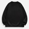 thumbnail image 4 of KIHOUT Chandails à Manches Longues pour Hommes T-Shirts Décontractés Mode Chandails à Col Rond Unis Pulls Hauts Chandail BK/L2, 4 of 4