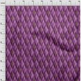 thumbnail image 4 of oneOone Cotton Flex Magenta Fabric Ikat Craft Projects Decor Fabric Printed By The Yard 40 Inch Wide, 4 of 4