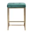 thumbnail image 2 of Pipe II- Tabouret de Comptoir de Couleur Verte - Lot de 2, 2 of 4
