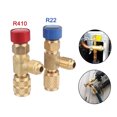 thumbnail image 4 of TAPDRA Soupape de Sécurité en Laiton pour Systèmes de Réfrigérant AC R410 R22 1/4 Po 5/16 Po & 1/4 Po 1/4 Po Entretien HVAC, 4 of 8
