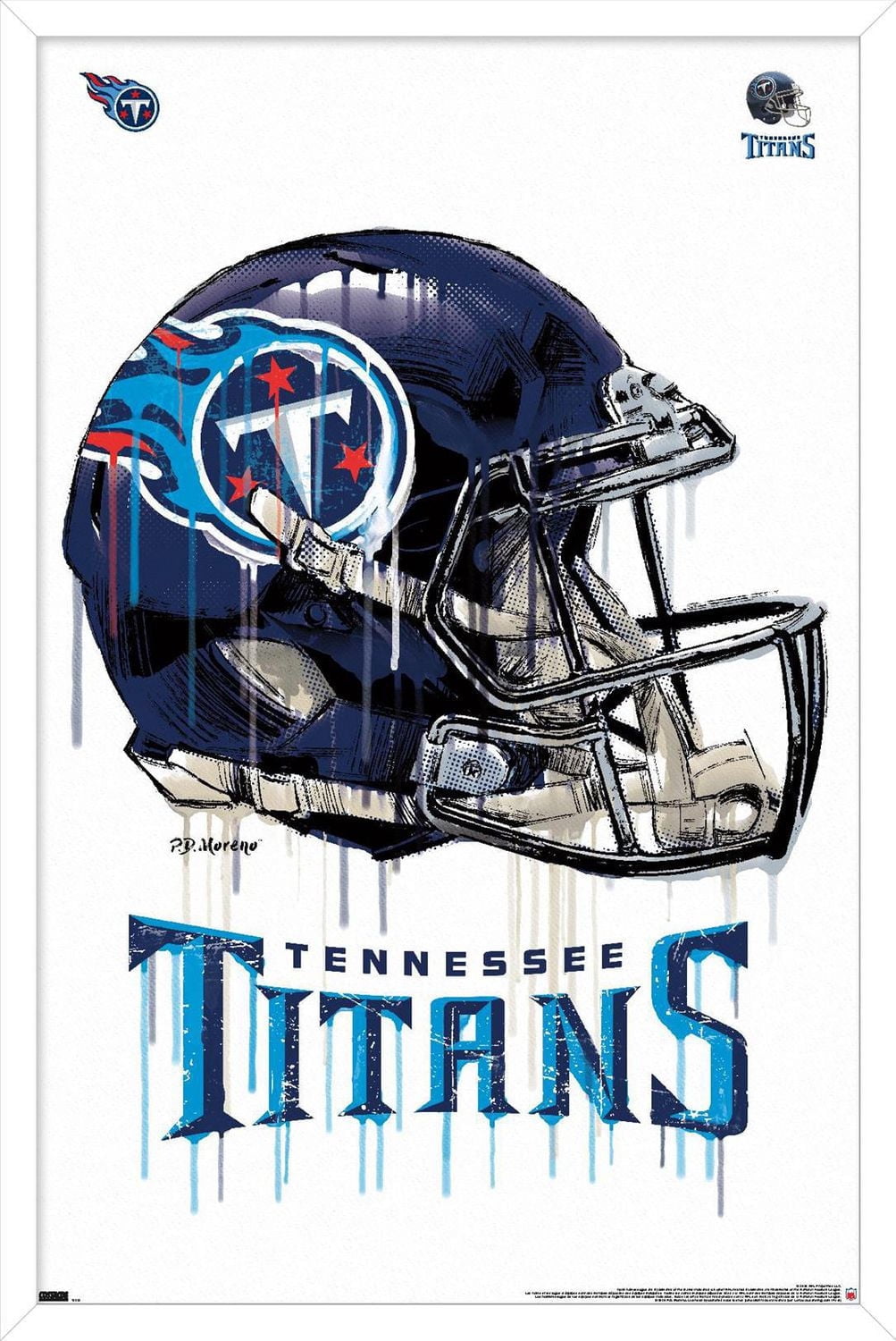 NFL Tennessee Titans - Casque anti-goutte 20