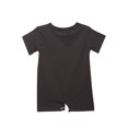 thumbnail image 2 of Protéger le Grand Air Justaucorps pour Bébé T-Romper - Noir - Logo Blanc - 24M, 2 of 2