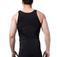 thumbnail image 3 of Men's Slimming Body Shapewear Vest Shirt Compression Abdomen Tummy Belly Control, 3 of 6