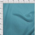 thumbnail image 3 of oneOone Organic Cotton Poplin Twill Fabric Triangle Geometric Decor Fabric Printed BTY 42 Inch Wide, 3 of 5