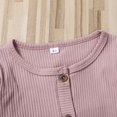 thumbnail image 4 of Boys Girls Button-down Cardigan  Solid Color Sweater  Casual Outerwear, 4 of 8