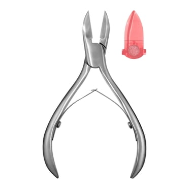 Pince à ongles sans ricochet Revlon, outil pour retirer les cuticules sans dégâts avec écran magnétique pour éviter les rognures de coupe, produit fabriqué en acier inoxydable de grande qualité