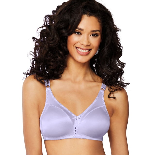 Bali Womens Double Support Wirefree Bra - Best-Seller, 40D, Morning Orchid