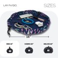 thumbnail image 5 of Lay-n-Go Cosmo Drawstring Cosmetic & Makeup Bag Organizer Toiletry Bag for Travel Gifts and Daily Use 16 inch mini Crossmark, 5 of 5