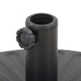 thumbnail image 2 of CorLiving Round Umbrella Base with Steel-Lined Attachment Piece, 2 of 6