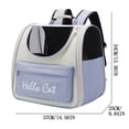 thumbnail image 1 of Pompotops Outdoor Portable Pet Backpack Breathable Large Capacity Pet Backpack Clearance, 1 of 2