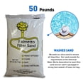 thumbnail image 3 of Palmetto Sable Filtre pour Filtres de Piscine Résidentiels et Commerciaux, 50 Lb (Lot de 4), 3 of 8